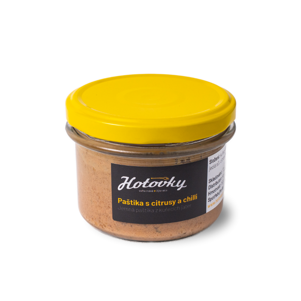 Paštika s citrusy a chilli 150 g